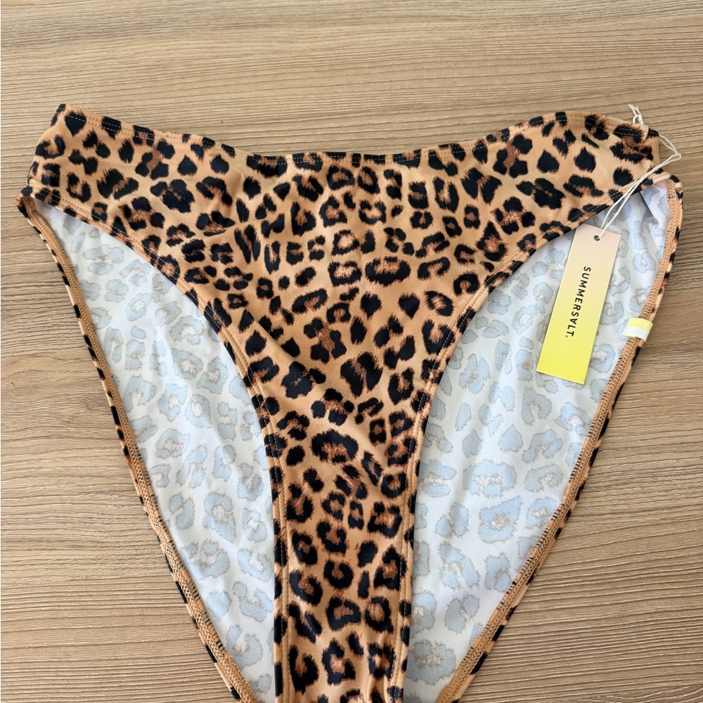 Summersalt Leopard Print Swim Bottom